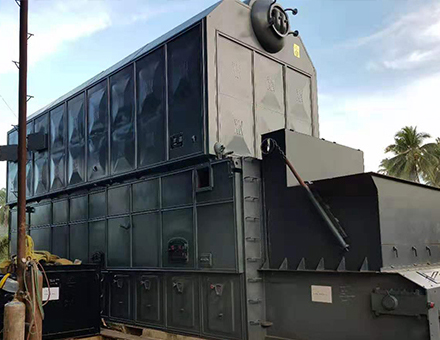  SZL 20 ton Biomass Fired Steam Boiler in Indonesia